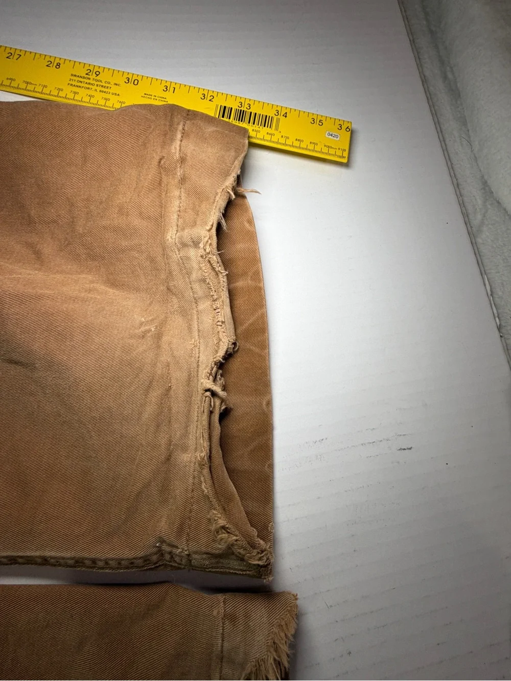 Vintage Y2K Abercrombie paratrooper military cargo pants distressed rare color
